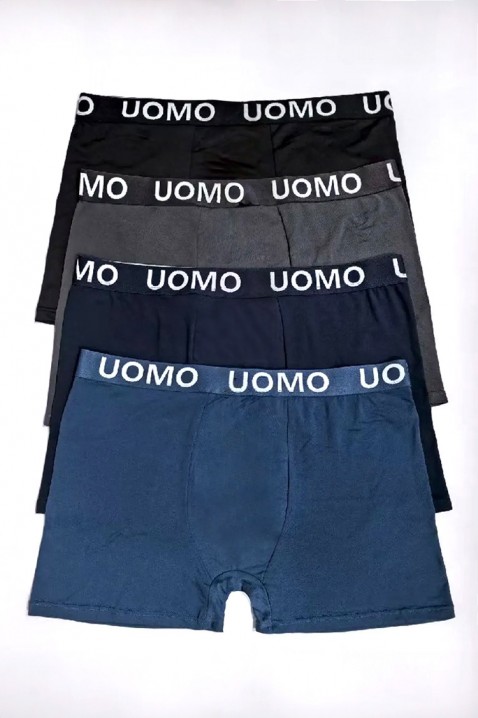 Комплект от 4 броя мъжки боксерки MORXON, Цвят: многоцветен, IVET.BG - Твоят онлайн бутик.