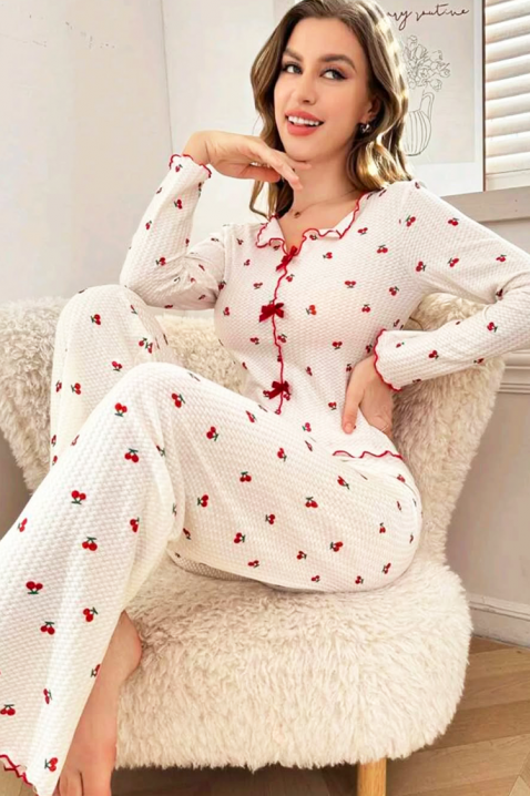 Пижама HARZANA, Цвят: бял, IVET.BG - Твоят онлайн бутик.