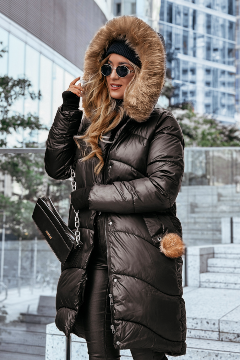 Яке SNEVILDA BLACK, Цвят: черен, IVET.BG - Твоят онлайн бутик.