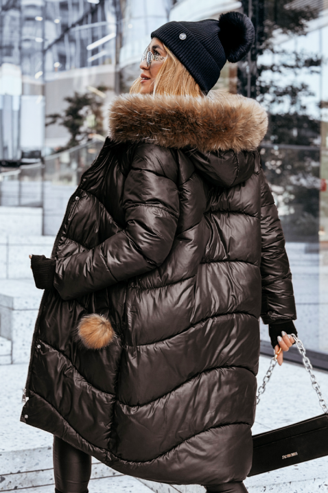 Яке SNEVILDA BLACK, Цвят: черен, IVET.BG - Твоят онлайн бутик.