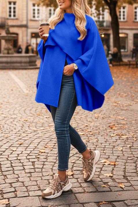 Палто POKRINZA BLUE, Цвят: син, IVET.BG - Твоят онлайн бутик.