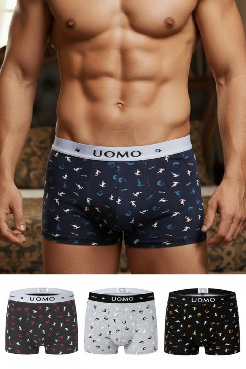 Комплект от 4 броя мъжки боксерки MIXZO, Цвят: многоцветен, IVET.BG - Твоят онлайн бутик.