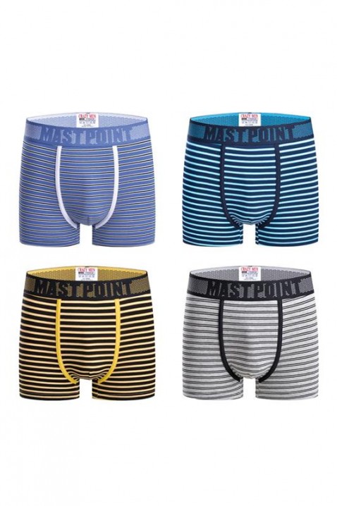 Комплект от 4 броя мъжки боксерки STELZO, Цвят: многоцветен, IVET.BG - Твоят онлайн бутик.