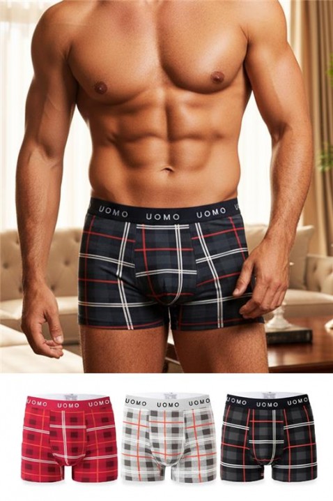 Комплект от 4 броя мъжки боксерки KARETTO, Цвят: многоцветен, IVET.BG - Твоят онлайн бутик.