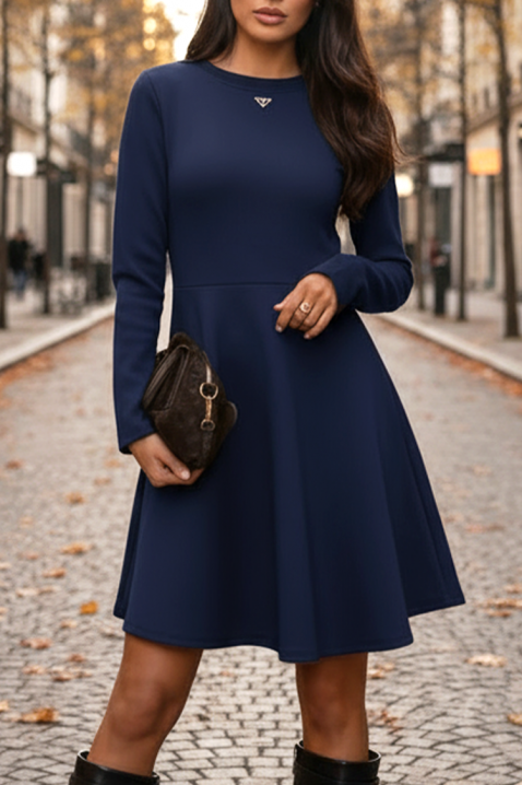 Рокля MARINESA BLUE, Цвят: син, IVET.BG - Твоят онлайн бутик.