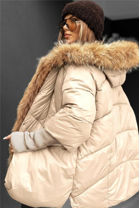 Яке LAVRONZA ECRU, Цвят: екрю, IVET.BG - Твоят онлайн бутик.