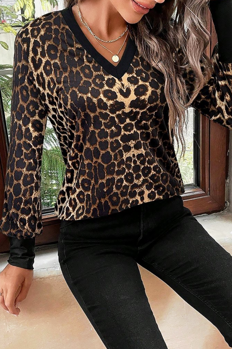 Дамска блуза TREVELDA, Цвят: многоцветен, IVET.BG - Твоят онлайн бутик.