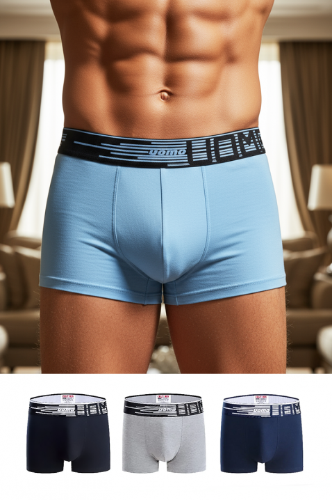 Комплект от 4 броя мъжки боксерки BENJO, Цвят: многоцветен, IVET.BG - Твоят онлайн бутик.