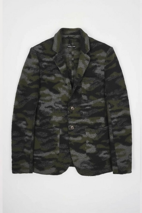 Мъжко сако ZAGNET, Цвят: тъмнозелен, IVET.BG - Твоят онлайн бутик.