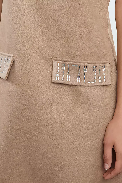 Рокля GARDELDA BEIGE, Цвят: беж, IVET.BG - Твоят онлайн бутик.