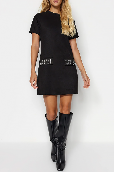 Рокля GARDELDA BLACK, Цвят: черен, IVET.BG - Твоят онлайн бутик.