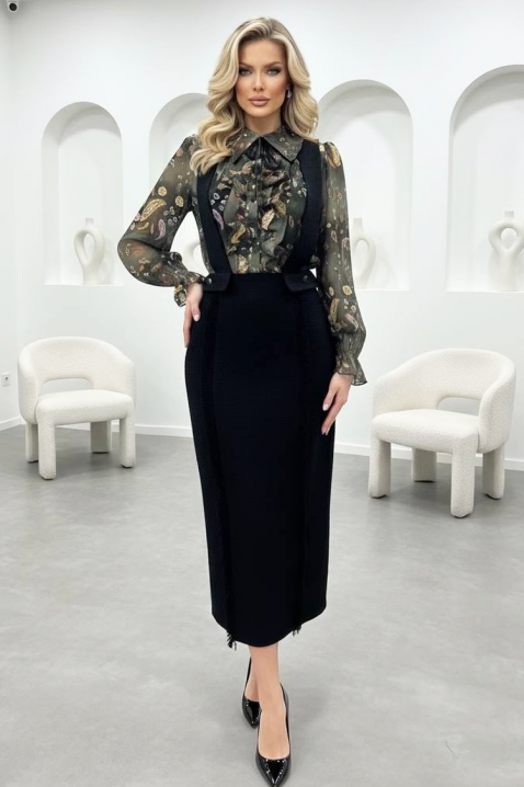 Рокля MRALVERDA BLACK, Цвят: черен, IVET.BG - Твоят онлайн бутик.