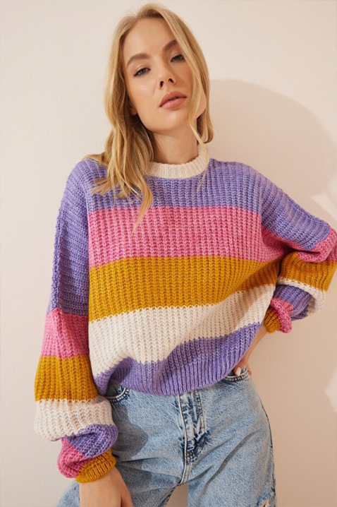 Пуловер VODENGA, Цвят: многоцветен, IVET.BG - Твоят онлайн бутик.