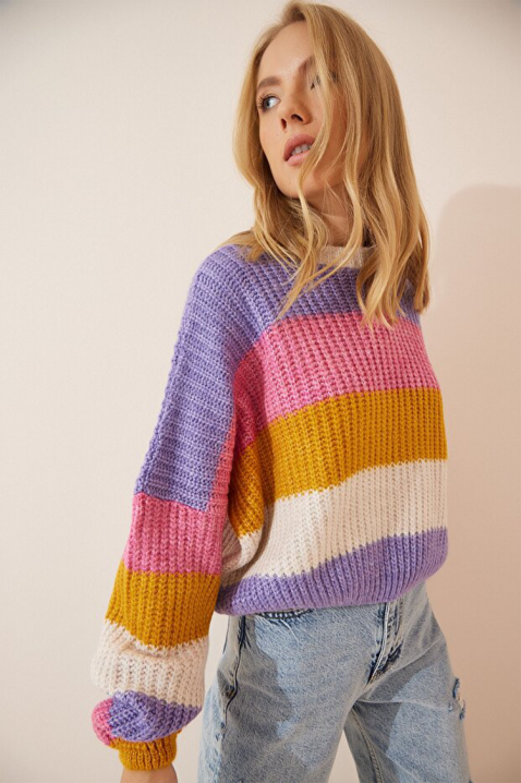 Пуловер VODENGA, Цвят: многоцветен, IVET.BG - Твоят онлайн бутик.