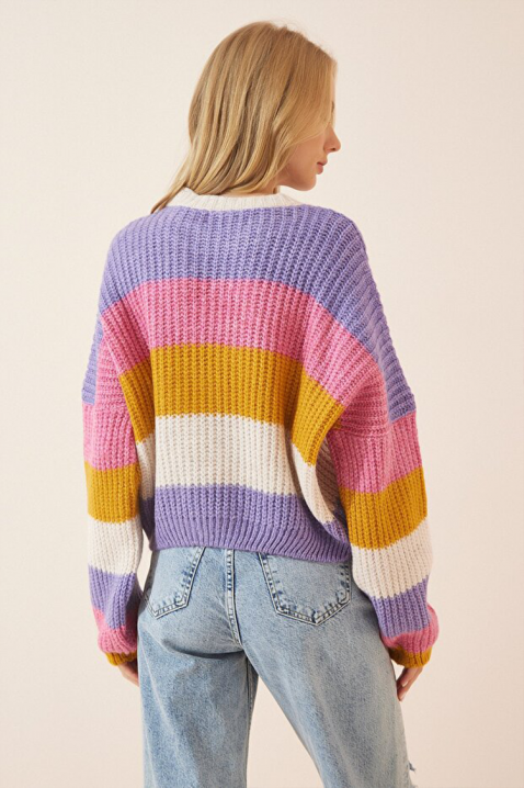 Пуловер VODENGA, Цвят: многоцветен, IVET.BG - Твоят онлайн бутик.