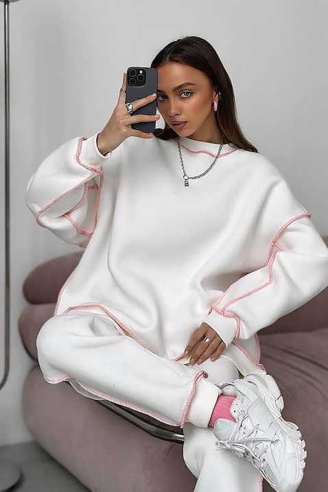 Комплект DERIOLSA, Цвят: бял, IVET.BG - Твоят онлайн бутик.