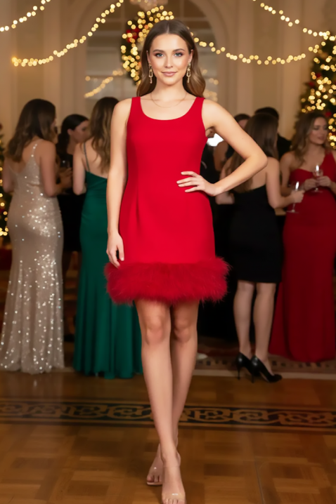 Рокля HOLINZANA RED, Цвят: червен, IVET.BG - Твоят онлайн бутик.