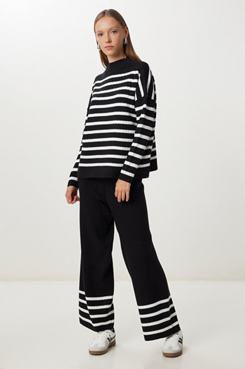 Комплект ARGONZA, Цвят: черно и бяло, IVET.BG - Твоят онлайн бутик.