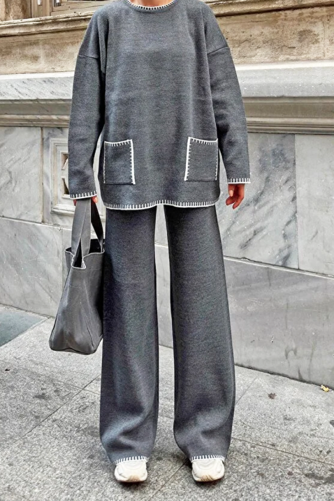 Комплект DAILENZA GREY, Цвят: сив, IVET.BG - Твоят онлайн бутик.