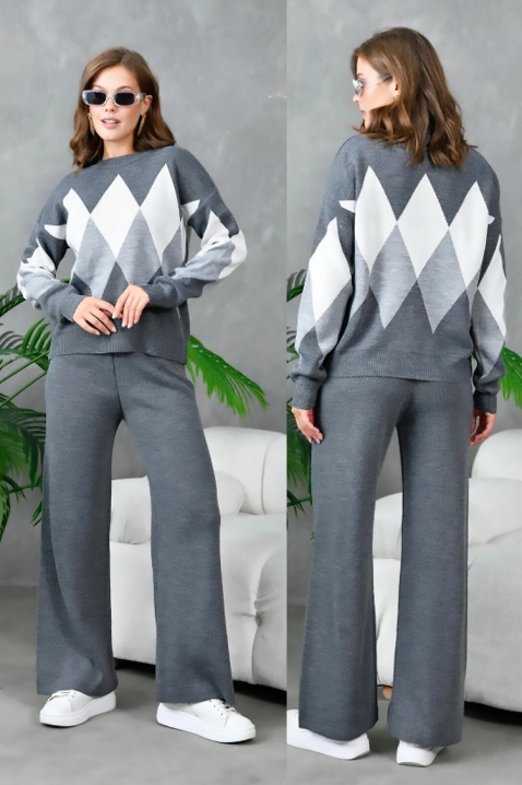 Комплект ATROASA, Цвят: сив, IVET.BG - Твоят онлайн бутик.