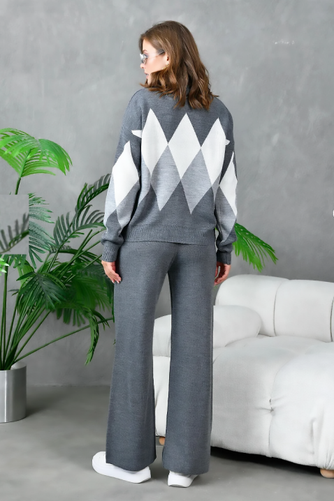 Комплект ATROASA, Цвят: сив, IVET.BG - Твоят онлайн бутик.