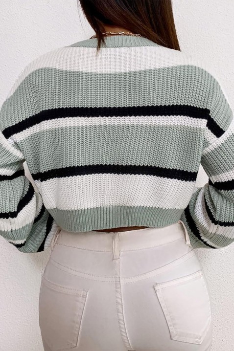 Пуловер AGAVORSA MINT, Цвят: мента, IVET.BG - Твоят онлайн бутик.