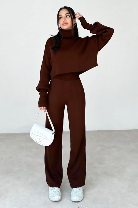 Комплект ALALINDA BROWN, Цвят: кафяв, IVET.BG - Твоят онлайн бутик.