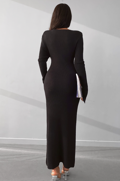 Рокля AREGANA BLACK, Цвят: черен, IVET.BG - Твоят онлайн бутик.