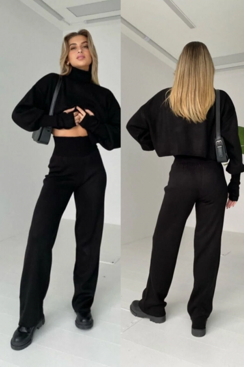 Комплект ALALINDA BLACK, Цвят: черен, IVET.BG - Твоят онлайн бутик.