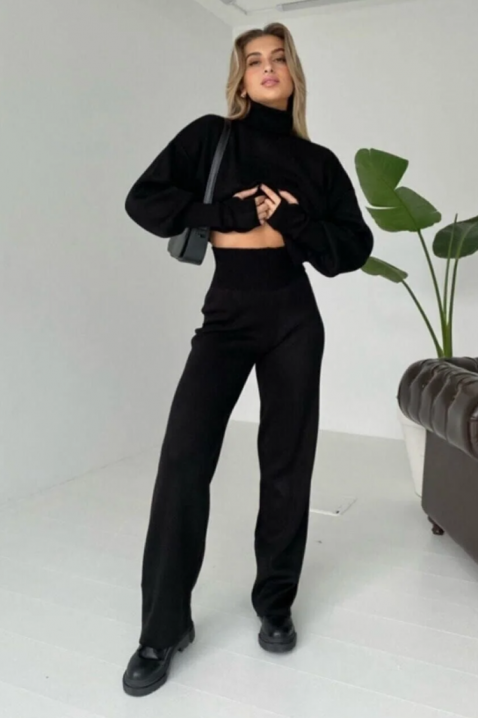 Комплект ALALINDA BLACK, Цвят: черен, IVET.BG - Твоят онлайн бутик.