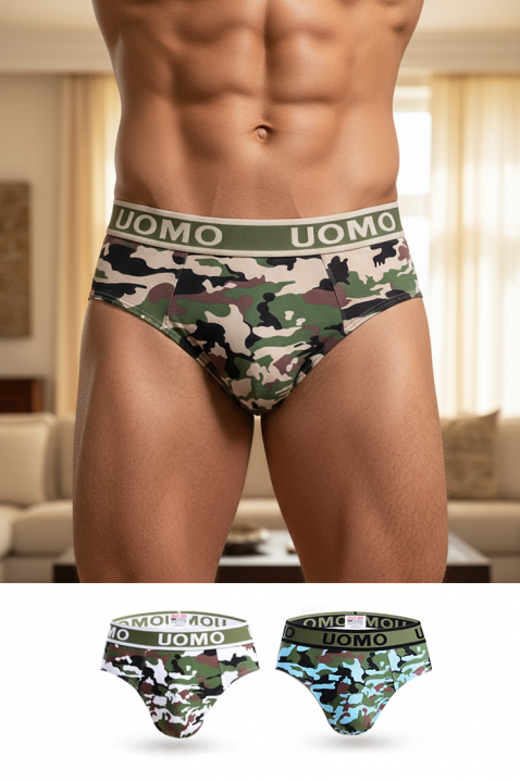 Комплект от 3 броя мъжки слипове TERINDO, Цвят: многоцветен, IVET.BG - Твоят онлайн бутик.