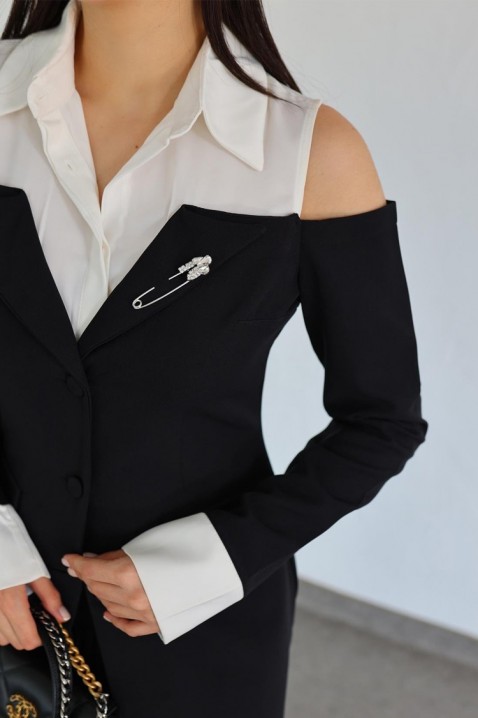 Сако FLORDINZA, Цвят: черен, IVET.BG - Твоят онлайн бутик.