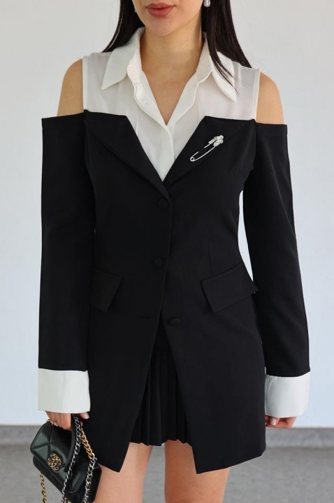 Сако FLORDINZA, Цвят: черен, IVET.BG - Твоят онлайн бутик.