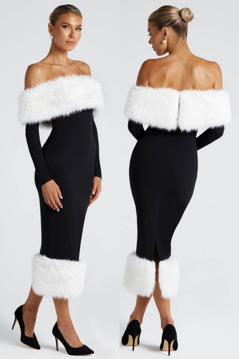 Рокля PLOVENDA, Цвят: черен, IVET.BG - Твоят онлайн бутик.