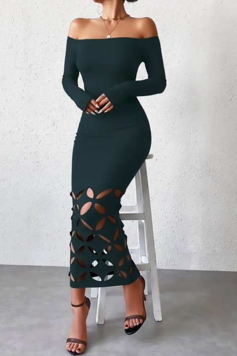 Рокля MAKRONZA KHAKI, Цвят: каки, IVET.BG - Твоят онлайн бутик.