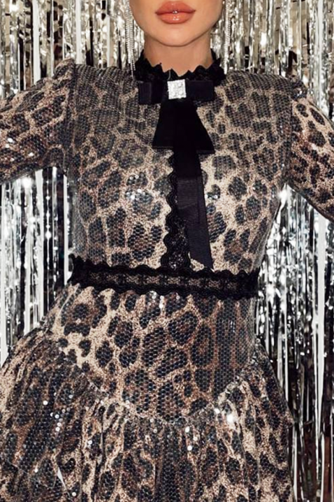 Рокля GELZONDA BROWN, Цвят: кафяв, IVET.BG - Твоят онлайн бутик.