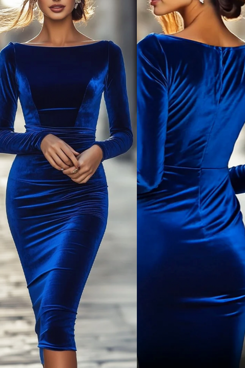 Рокля KLAVELZA BLUE, Цвят: син, IVET.BG - Твоят онлайн бутик.