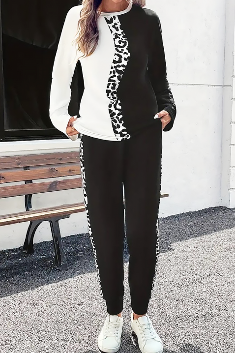 Комплект SEVANTA, Цвят: черно и бяло, IVET.BG - Твоят онлайн бутик.