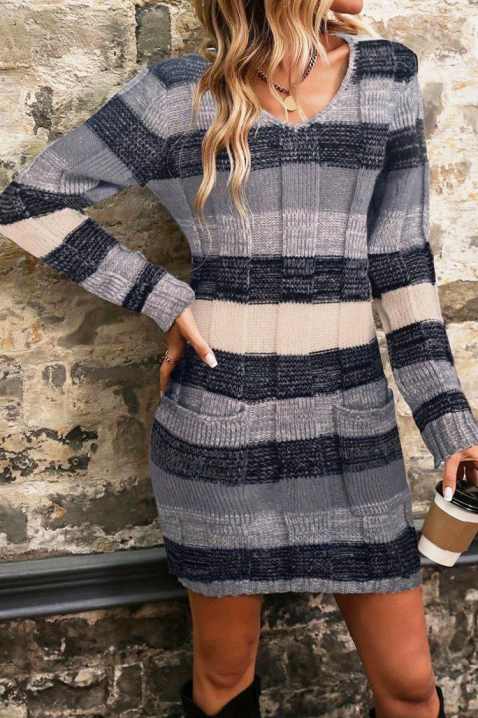 Рокля MLEVILDA GREY, Цвят: сив, IVET.BG - Твоят онлайн бутик.