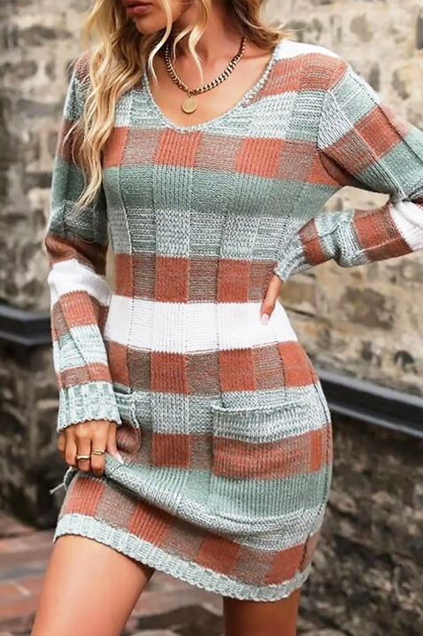 Рокля MLEVILDA GREEN, Цвят: зелен, IVET.BG - Твоят онлайн бутик.