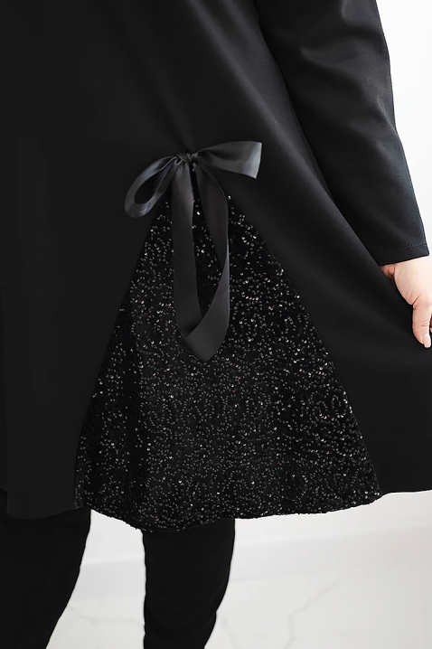 Рокля ARMIELDA BLACK, Цвят: черен, IVET.BG - Твоят онлайн бутик.