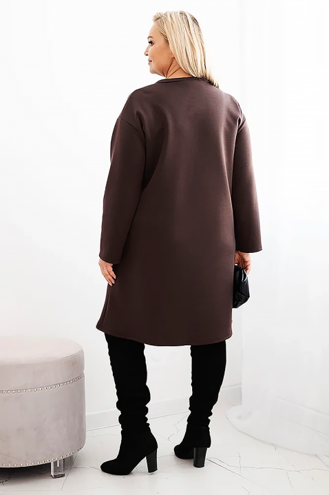 Рокля ARMIELDA BROWN, Цвят: кафяв, IVET.BG - Твоят онлайн бутик.