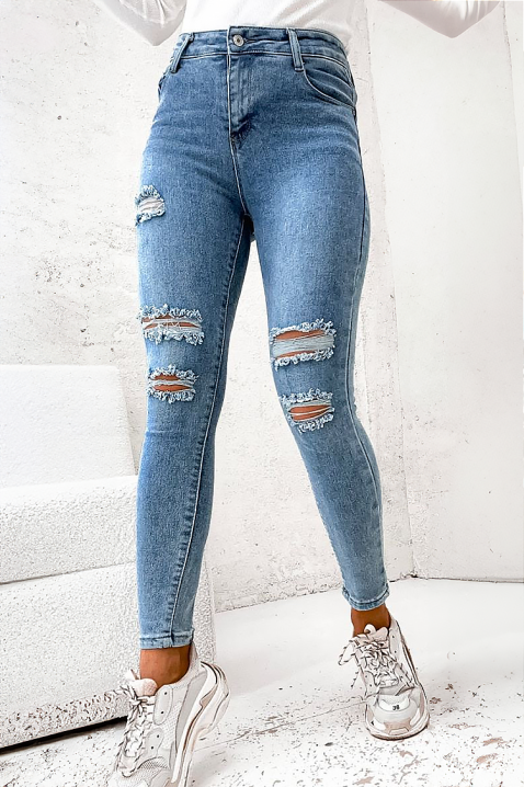 Дънки DENZIMA, Цвят: светлосин, IVET.BG - Твоят онлайн бутик.