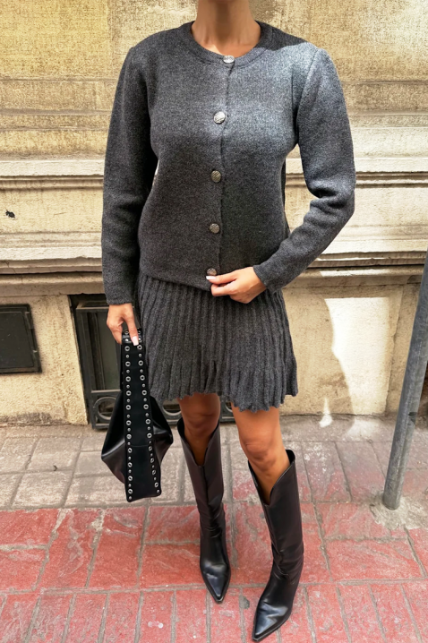 Комплект ERDIMOLA, Цвят: графит, IVET.BG - Твоят онлайн бутик.