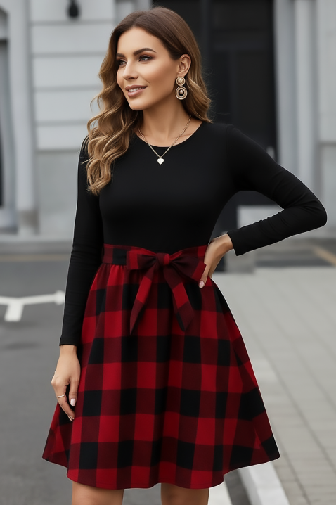 Рокля GLAVENDA BLACK, Цвят: черен, IVET.BG - Твоят онлайн бутик.