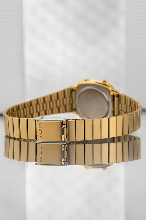 Дамски часовник CASIO LA670WGA-1DF, Цвят: златен, IVET.BG - Твоят онлайн бутик.