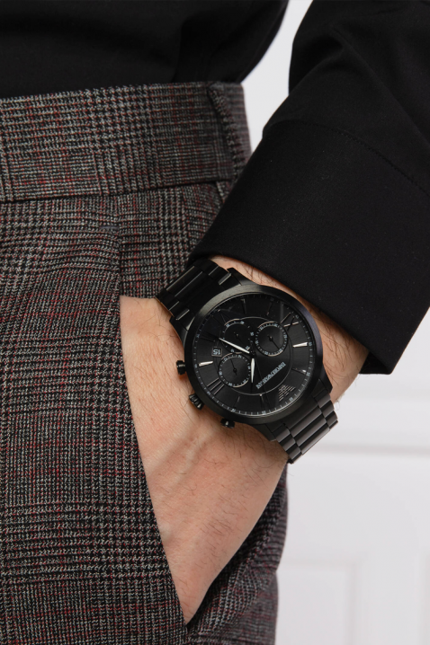 Мъжки часовник Emporio Armani Giovanni AR11349, Цвят: черен, IVET.BG - Твоят онлайн бутик.