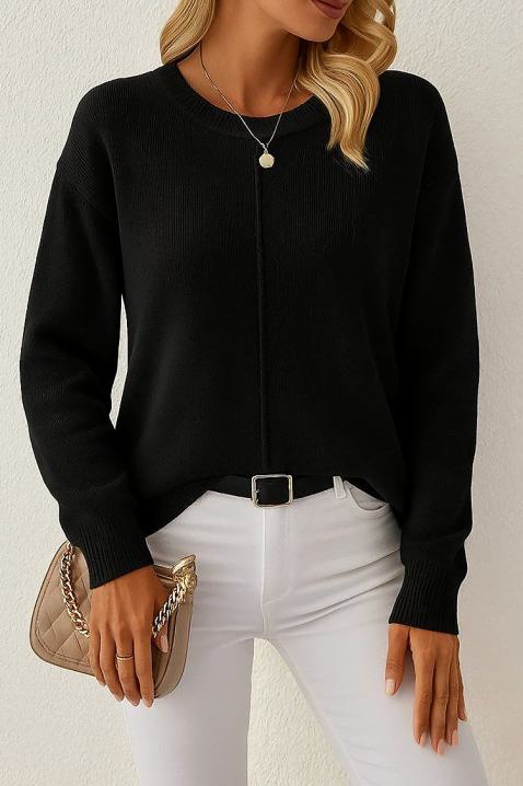 Дамска блуза BENTILSA, Цвят: черен, IVET.BG - Твоят онлайн бутик.