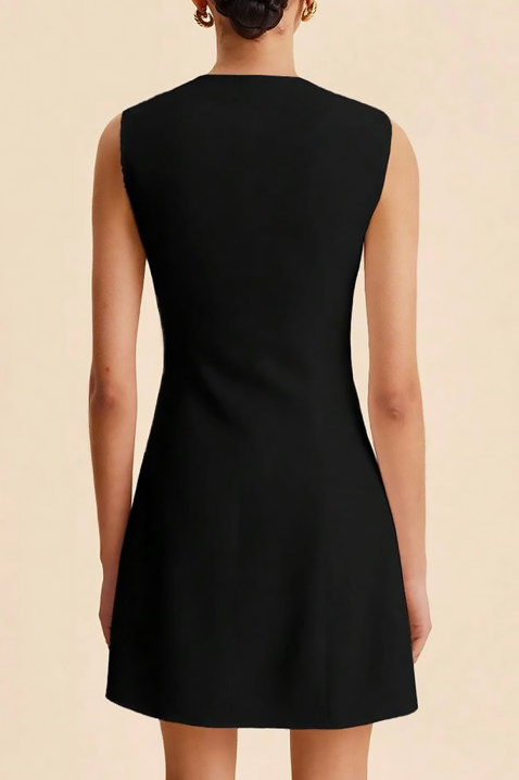 Рокля POLVINDA, Цвят: черен, IVET.BG - Твоят онлайн бутик.