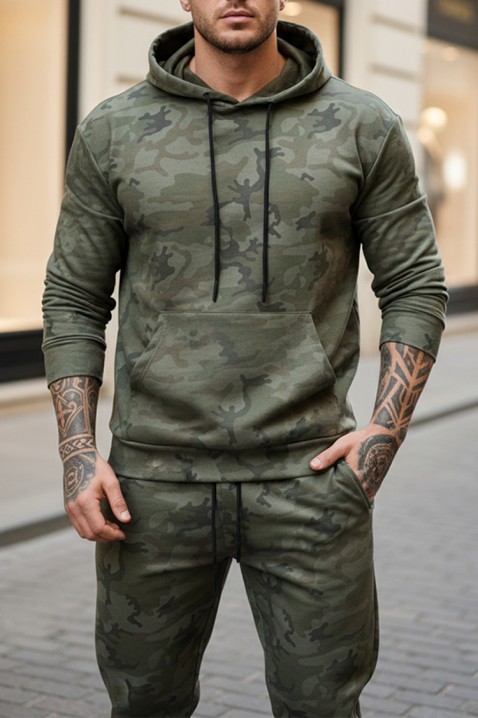 Мъжки комплект MAFOGO, Цвят: каки, IVET.BG - Твоят онлайн бутик.